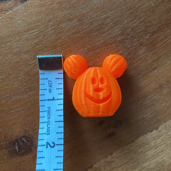 Mickey Mouse pumpkin 3D printed straw topper water cup accessory orange - Picture 7 of 13